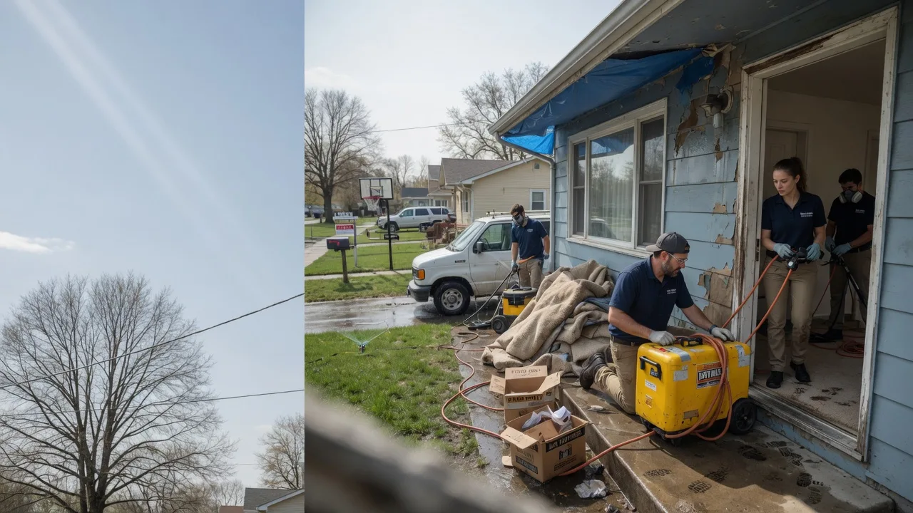 Basement Flood Cleanup in Stallings, NC near me